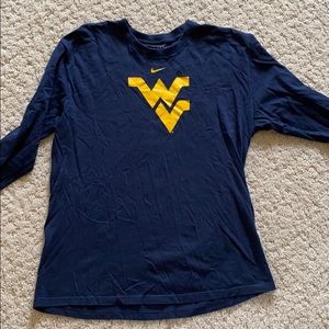 Long sleeve West Virginia shirt